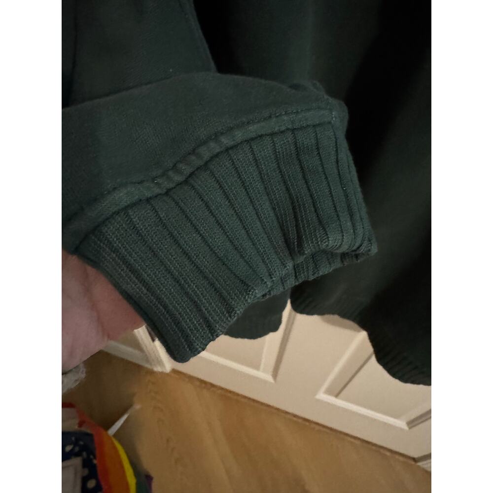 Aerie Oh Snap! Sweatshirt Oversized Lounge Rugged Green Plus XXL - Picture 11 of 12